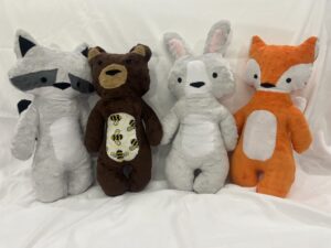 Group of Stuffed animals